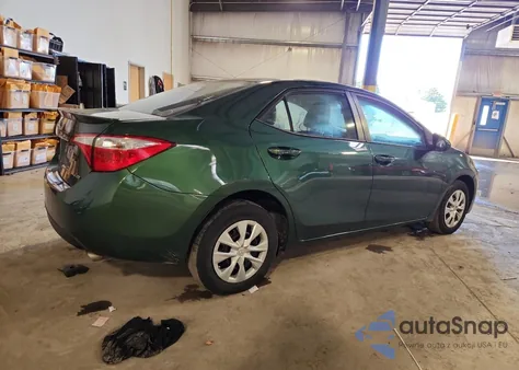 2015 Toyota Corolla Eco z USA, uszkodzony, nr VIN 2T1BPRHE8FC315037